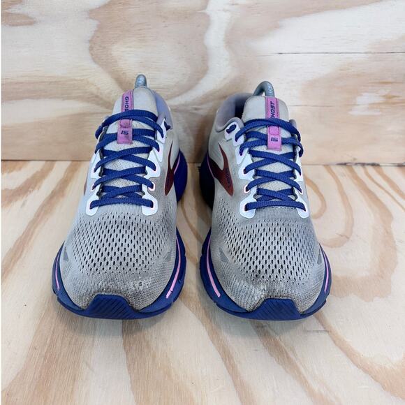 Brooks - Ghost 15 - Running Shoes - Gray/Blue - Women's - 10 (B) - 1203801B492 - Picture 2 of 9